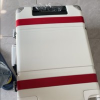 NATIONAL GEOGRAPHIC行李箱男学生铝框拉杆箱女28英寸密码箱旅行箱子 白黄色28英寸