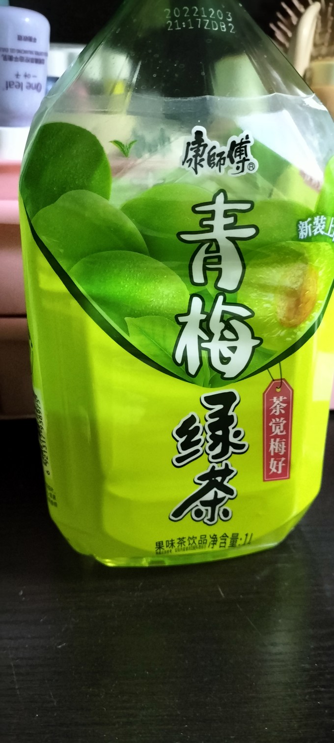 康师傅青梅绿茶茶觉梅好新装上市