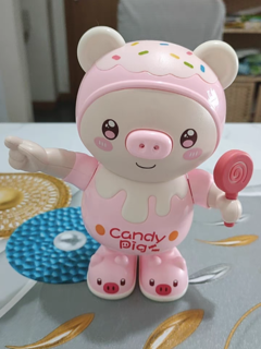 婴儿玩具0一1岁会唱歌跳舞的小猪机