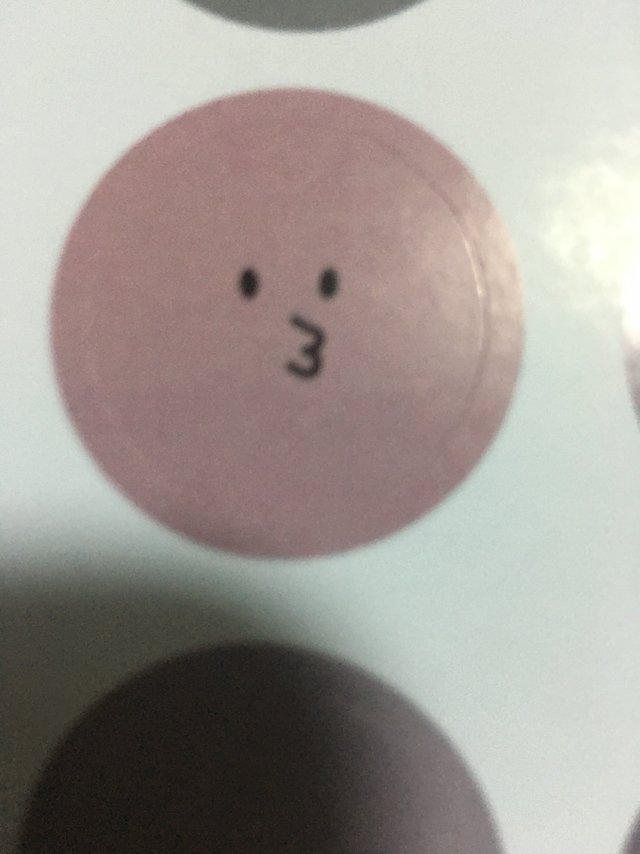 超可爱的表情贴纸