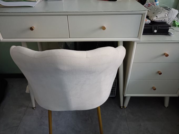 实木法式少女心梳妆台