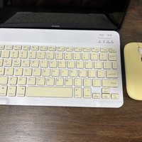 值得买的可爱版平板键盘鼠标