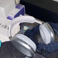 Y2K银色复古头戴式耳机