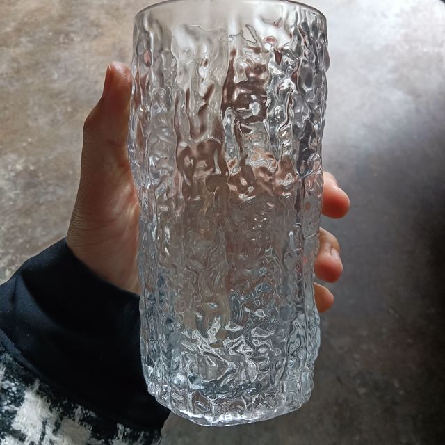 冰川纹高颜值玻璃杯