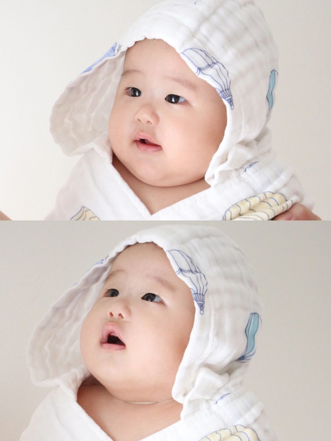 嫚熙婴儿浴巾毛巾
