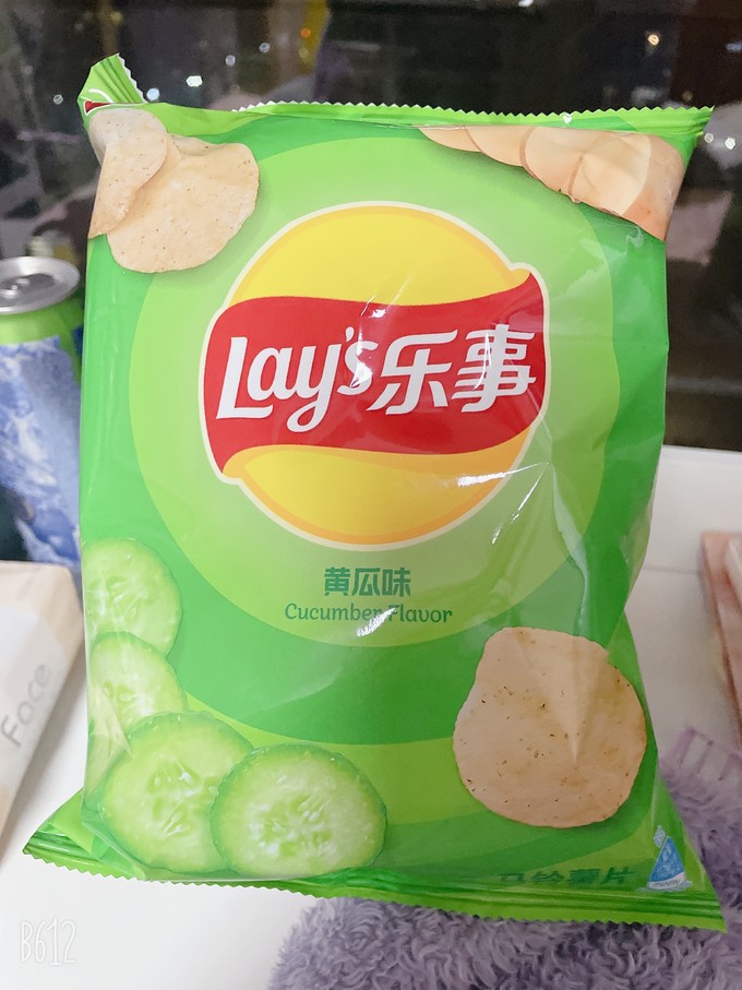 乐事薯片黄瓜味零食小吃