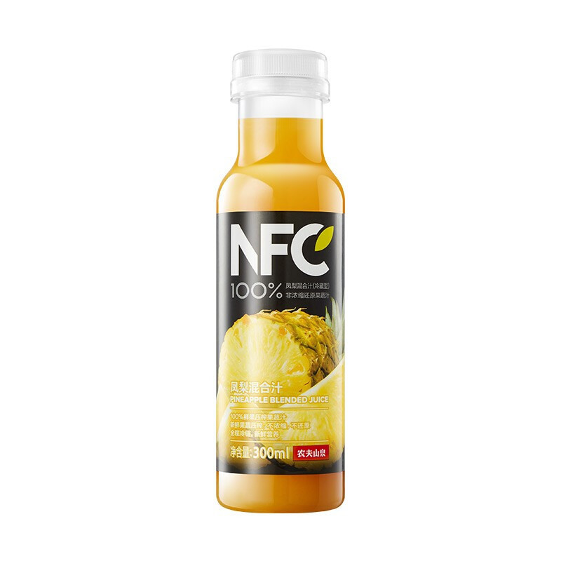 nfc凤梨汁真的好贵但是还想喝！