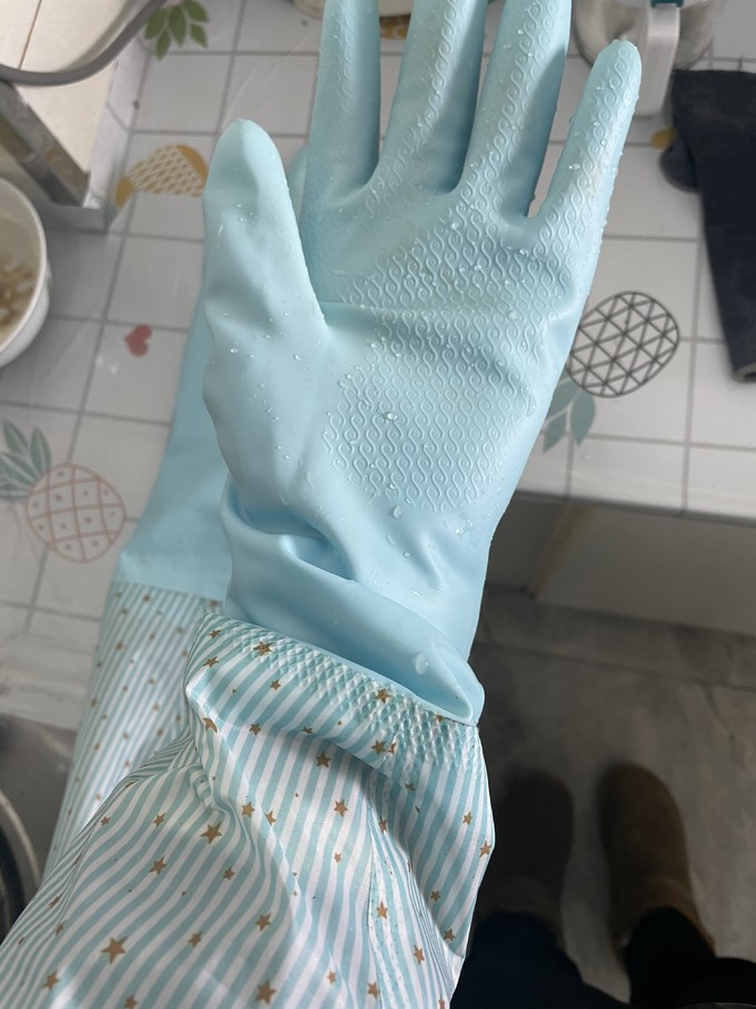 茶花清洁手套