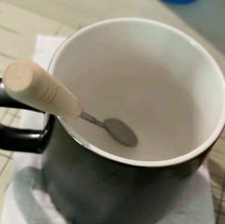 传旗陶瓷马克杯带勺盖350ml咖啡杯牛奶杯早