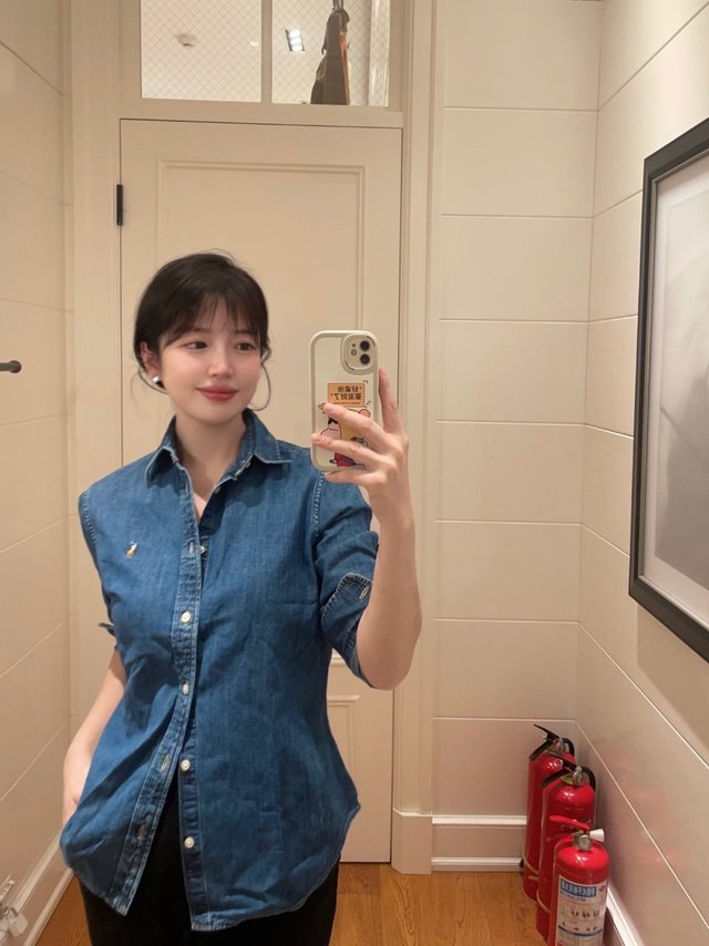 断货王RL牛仔衬衣，不信你不心动