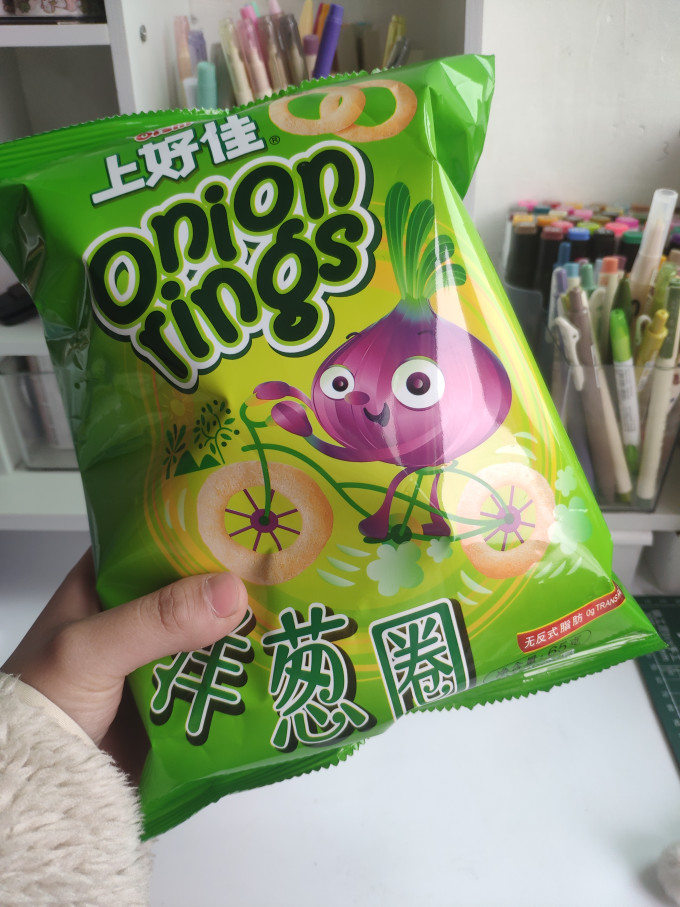 上好佳膨化食品怎么样 为啥子我感觉小包的洋葱圈更好吃啊_什么值得买