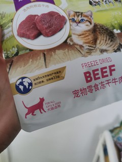 这个牛肉饼猫咪很喜欢吃