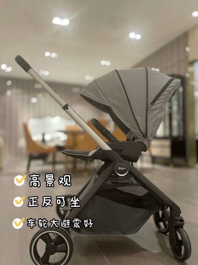 入手绝不后悔，高景观婴儿车!