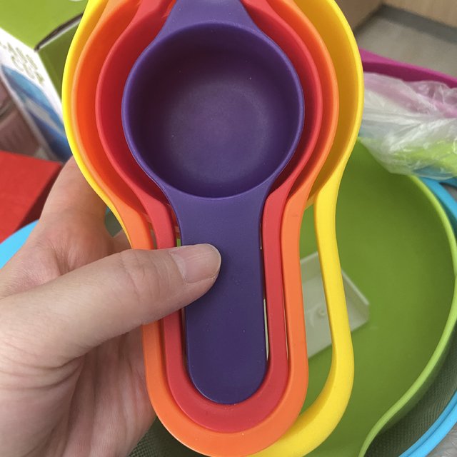 厨房的治愈系好物：彩虹量勺