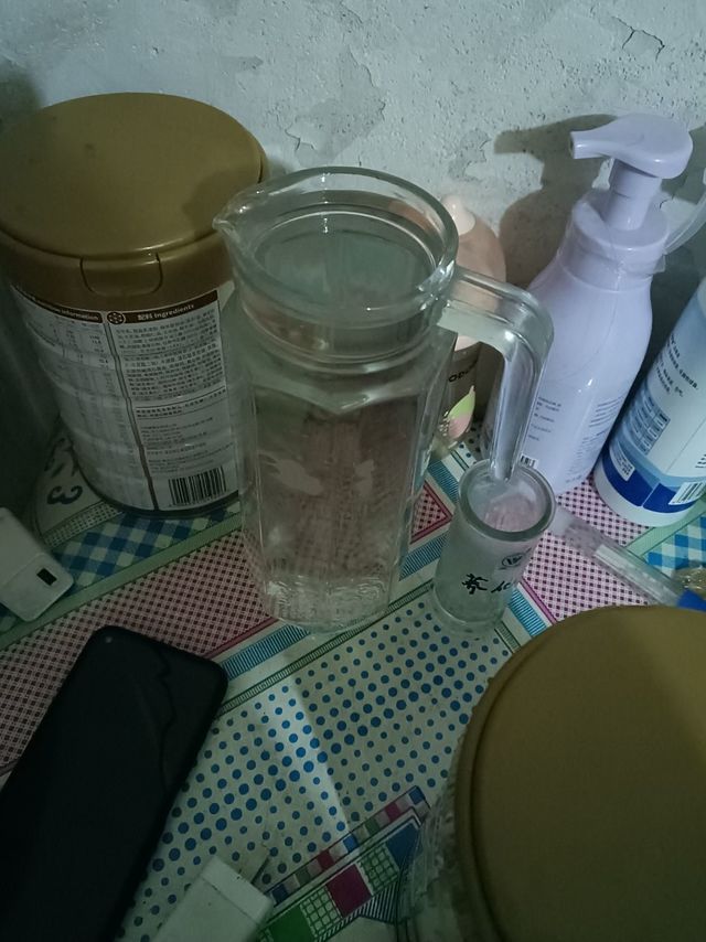 玻璃透明冷水壶家用耐热玻璃水壶