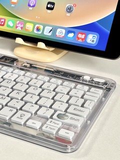 🌷这个透明键盘真的比我的iPad还要薄