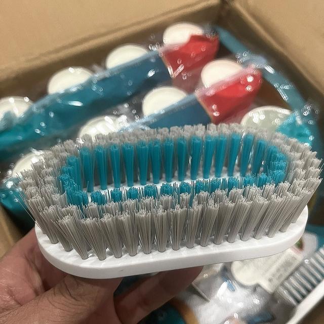 茶花的这款洗衣刷，让你洗衣服更轻松