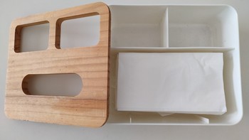 实用竹木纸巾盒，简约而美丽