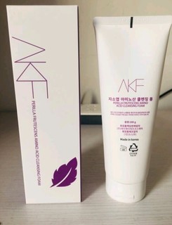 AKF紫苏氨基酸洗面奶深层清洁收缩毛孔温和