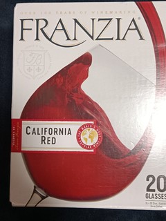FRANZIA芳丝雅美国原装进口红酒3L加州干红