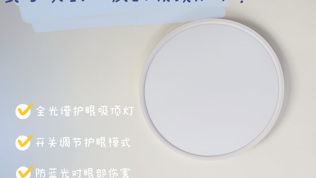 我的灯具装备--极简风吸顶灯