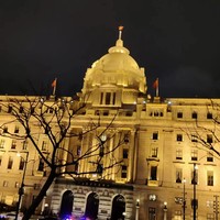 夜上海外滩，感受夜晚的风景