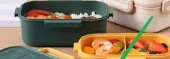 梵施 大容量保鲜餐盒饭