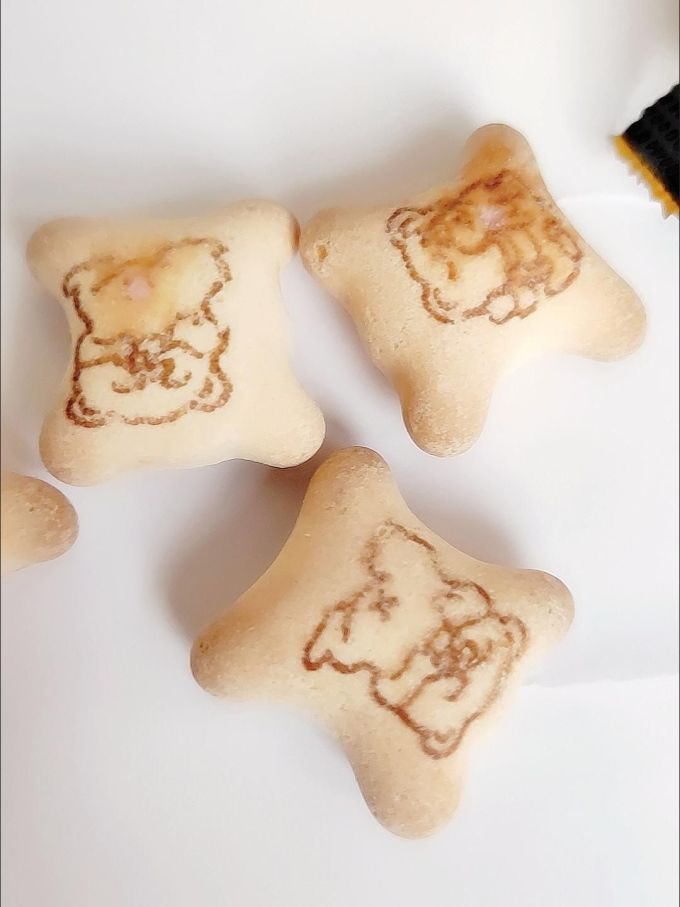 巧克力小熊饼干网红零食