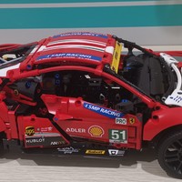 老杨的玩具仓库 篇一百零三：LEGO 科技机械组系列 42125 冠军赛车 法拉利 488 GTE 开箱评测