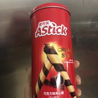 Astick爱时乐巧克力味威化卷心酥蛋卷