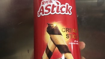 Astick爱时乐巧克力味威化卷心酥蛋卷