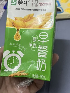 蒙牛早餐奶核桃麦香味