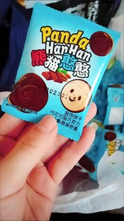 巧克力熊猫夹心饼干童年独立小包装散装批发