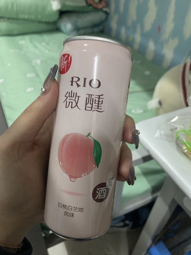 rio微醺水蜜桃味道的太好喝了吧