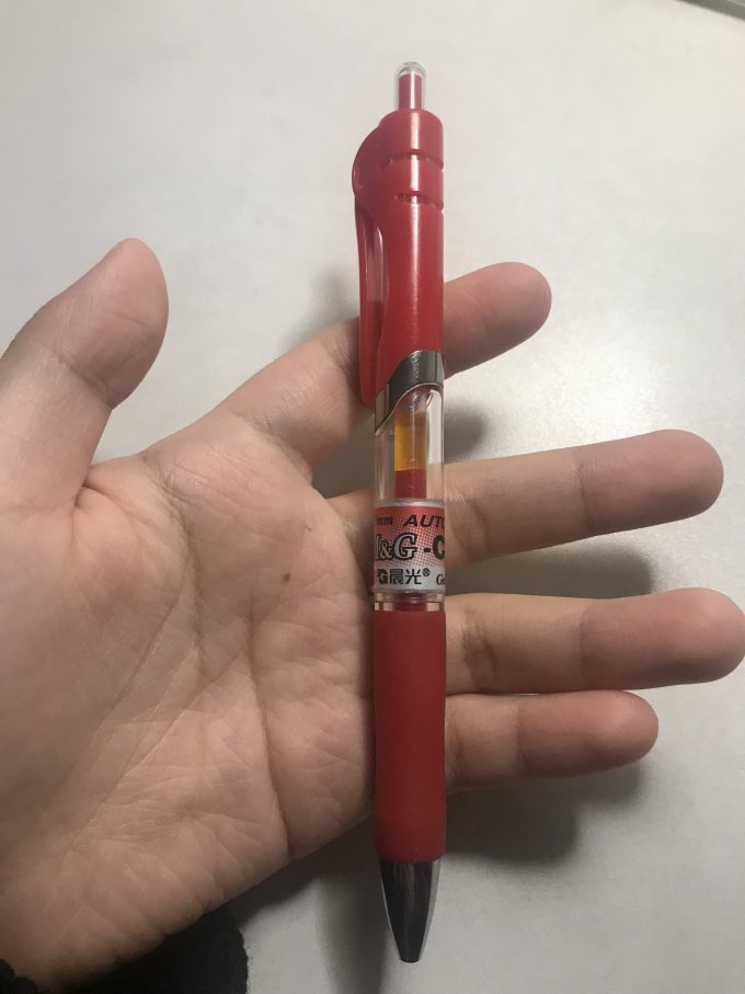 晨光教具文具怎么样 好写顺滑的晨光红笔_什么值得买