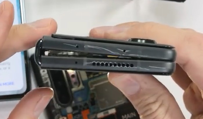 网传丨三星 Galaxy Z Fold5 采用水滴铰链、无缝隙，没有S Pen笔槽、支持 IPX8 防水