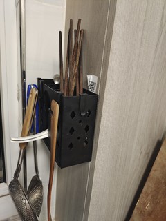厨房挂壁式筷子桶多功能