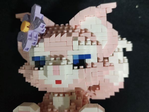 这款便宜又好拼的微粒积木摆件真的超值