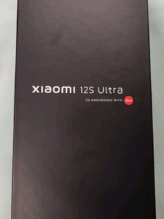 小米12S Ultra 骁龙8+旗舰处理器 徕卡光学