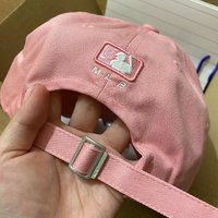 今日粉色帽子 也好看呢