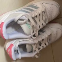 adidas阿迪达斯官方neo ENTRAP女子舒适低帮休闲运动板鞋 白/蓝 38(235mm)