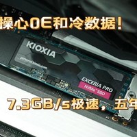 1GB缓存+原厂TLC颗粒：升级首选铠侠极至超速PRO SE10 1TB PCIe4.0 固态硬盘