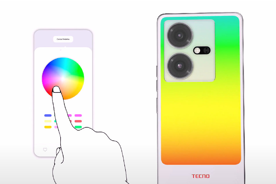 MWC丨传音将展出 “变色龙着色技术”，让手机更绚丽