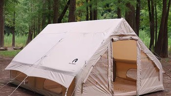 灰象充气帐篷全自动户外露营装备便携式折叠小屋加厚棉布精致野营