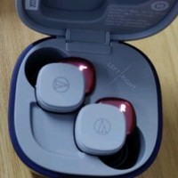 铁三角 SQ1TW 真无线蓝牙耳机 入耳式音乐运动防水 兼容苹果华为小米手机 青红釉