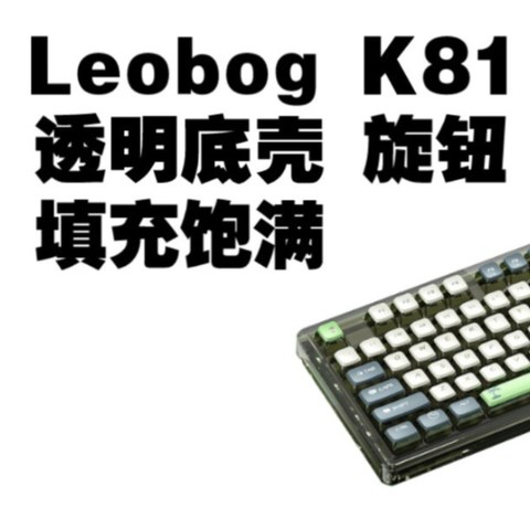 爱了一把LEOBOG K81 没办法，就是喜欢 透明