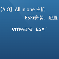 【AIO】All in one 家庭服务中心 篇二：VMware ESXi 安装、配置、关闭ASCheck、直通SATA...