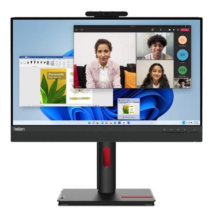  MWC丨联想发布新款 ThinkCentre TIO Gen 5 显示器，集成摄像头