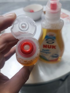 nuk奶瓶清洗液，实惠好用！