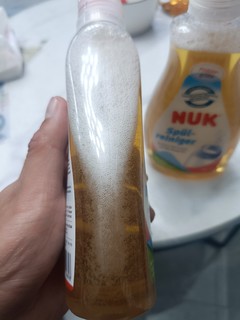 nuk奶瓶清洗液，实惠好用！